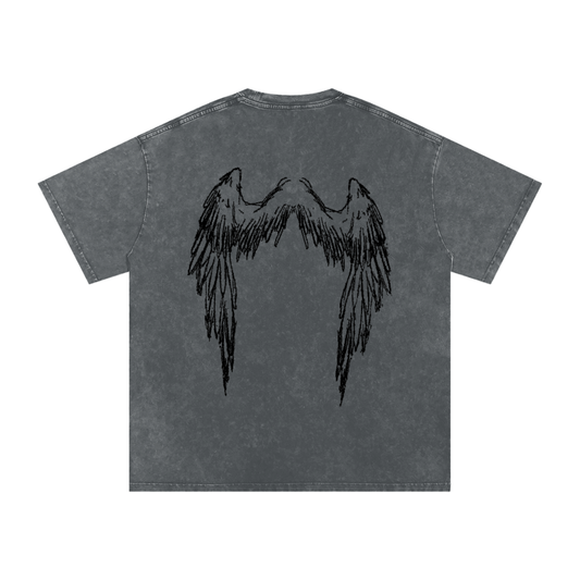Grow wings: Black fade